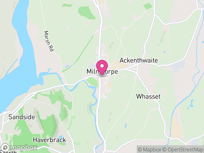 Map of Milnthorpe, Westmorland and Furness