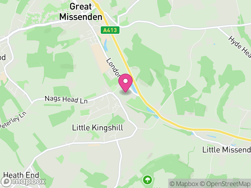 Map of Missendens Community Board, Buckinghamshire