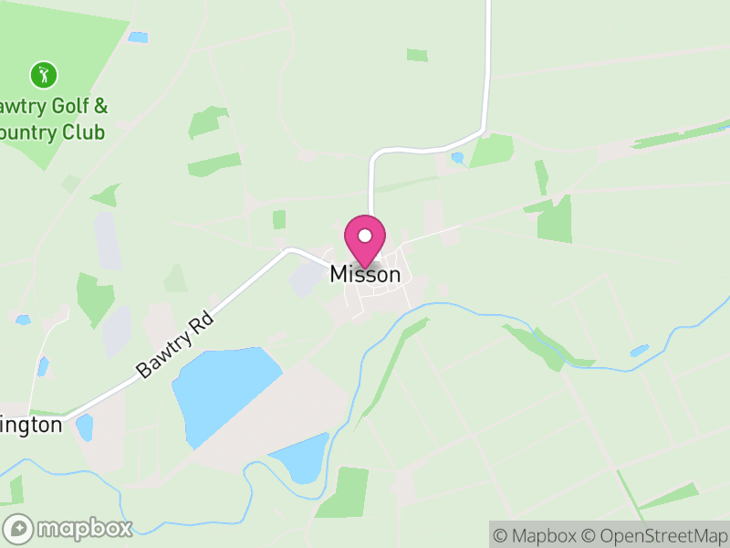 Map of Misson, Bassetlaw