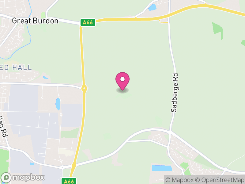 Map of Morton Palms, Darlington