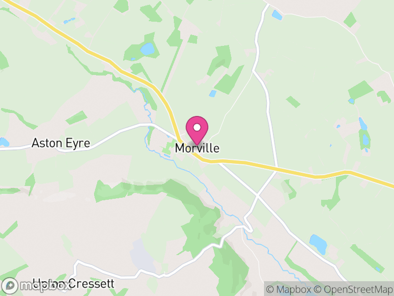 Map of Morville, England