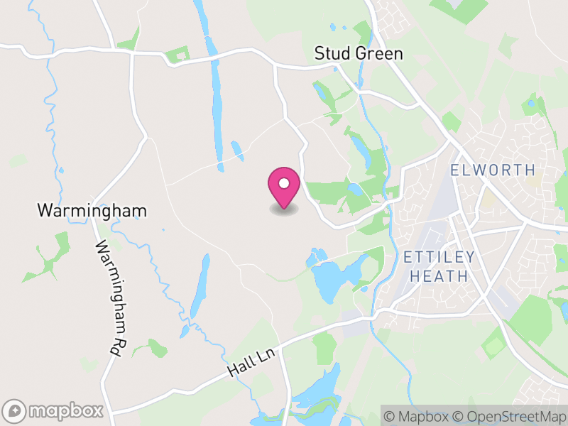 Map of Moston, Cheshire East