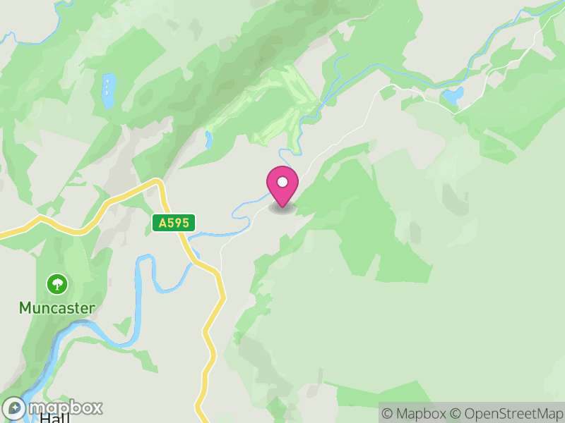 Map of Muncaster, Cumberland