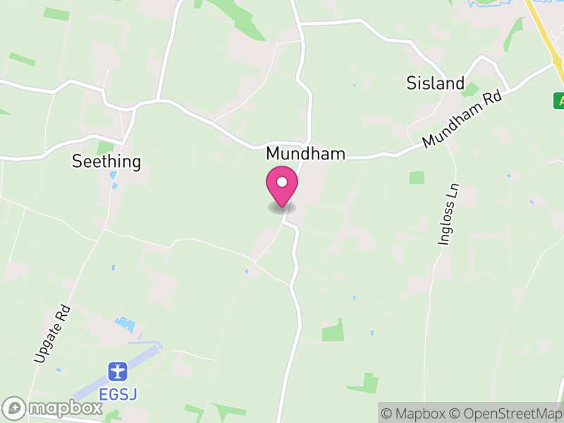 Map of Mundham, South Norfolk