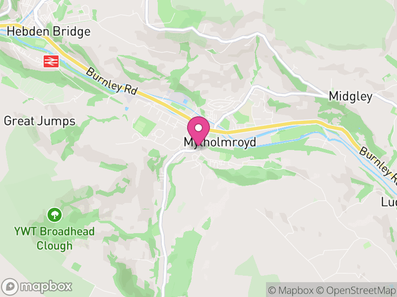 Map of Mytholmroyd