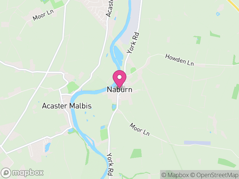 Map of Naburn, York