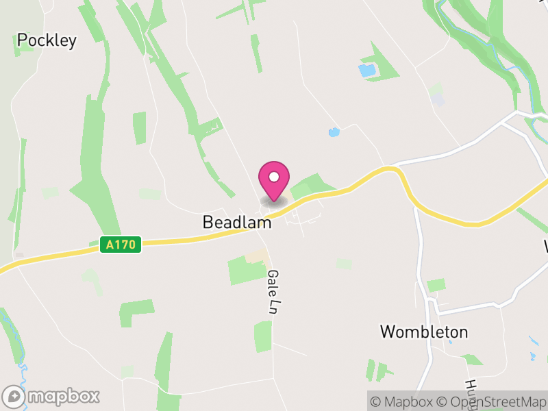 Map of Nawton, North Yorkshire