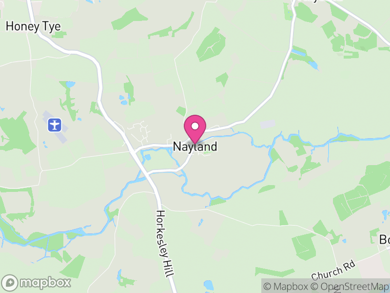 Map of Nayland-with-Wissington, Babergh