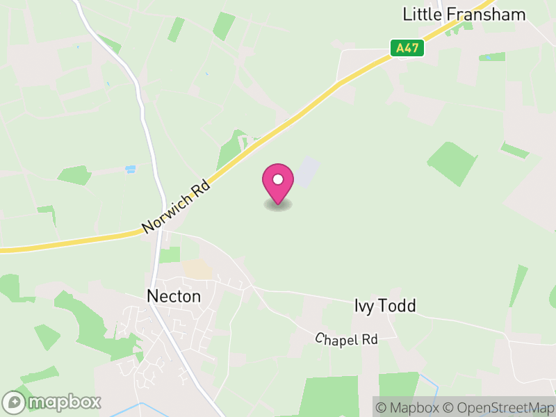 Map of Necton, Breckland