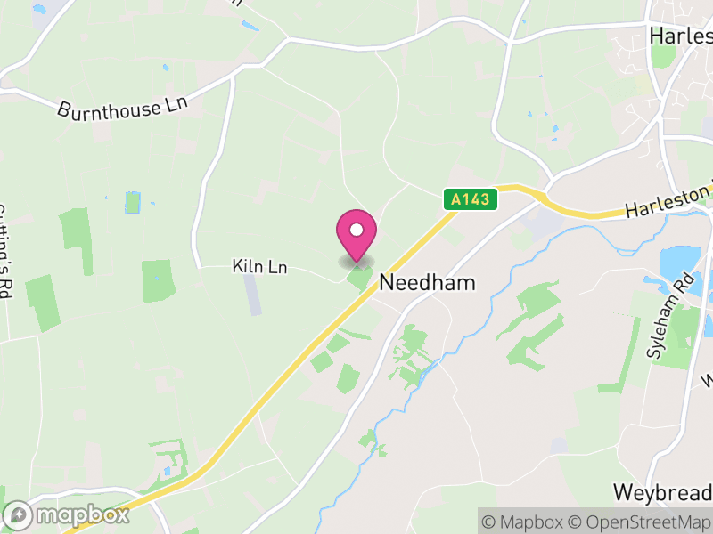 Map of Needham, South Norfolk