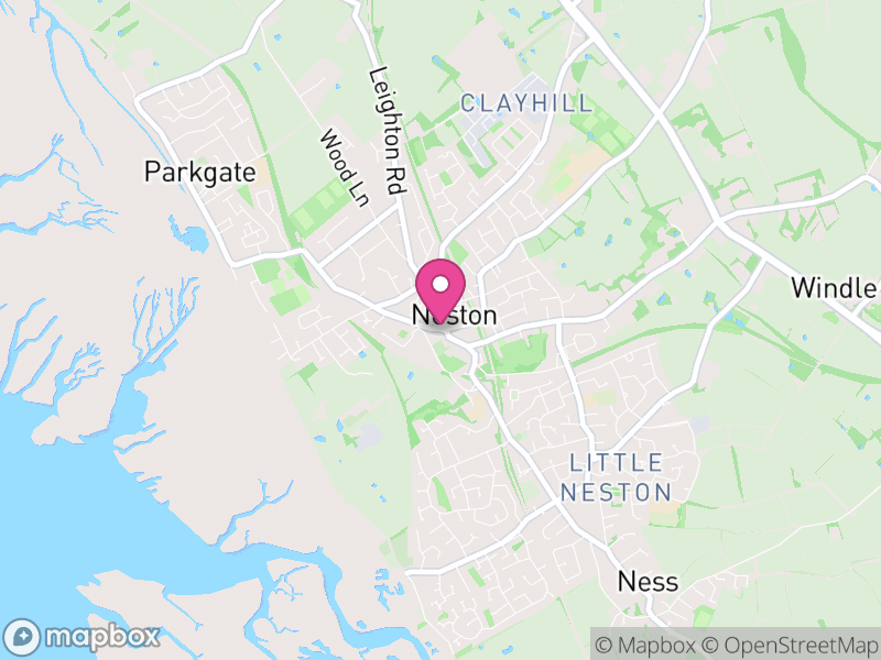 Map of Neston, Cheshire West and Chester