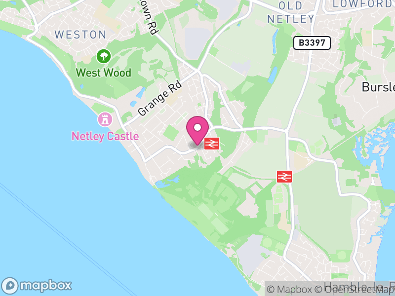 Map of Netley Marsh, New Forest