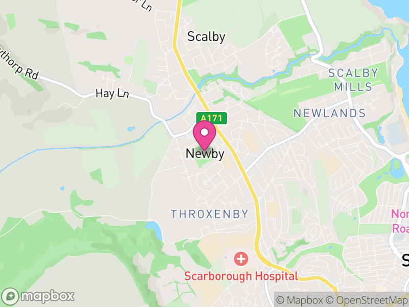 Map of Newby and Scalby, North Yorkshire