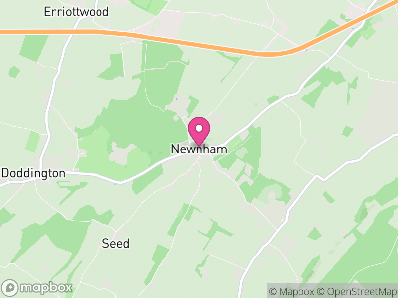 Map of Newnham, Swale