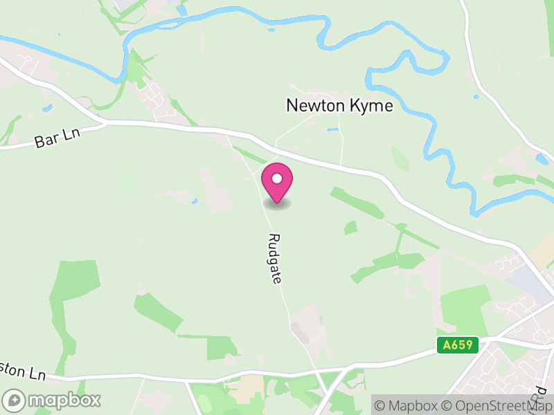 Map of Newton Kyme cum Toulston, North Yorkshire