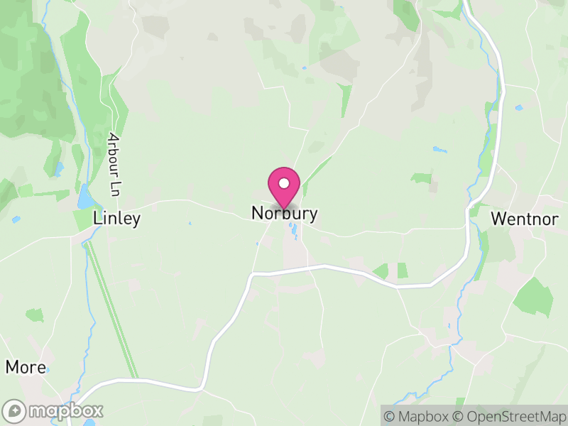 Map of Norbury, England