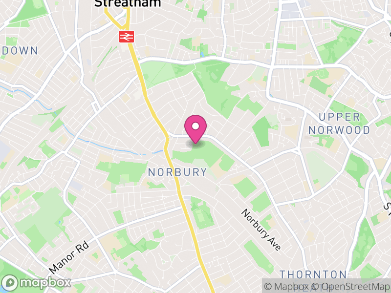 Map of Norbury, Stafford