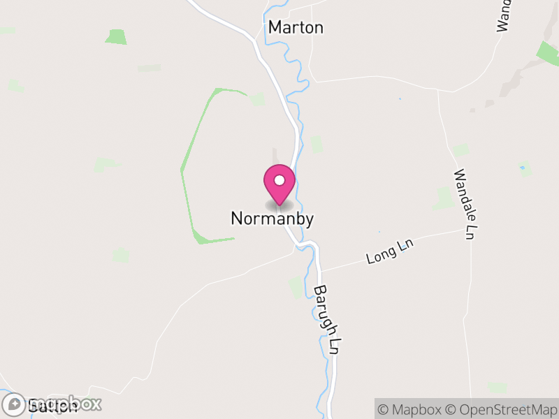 Map of Normanby, North Yorkshire