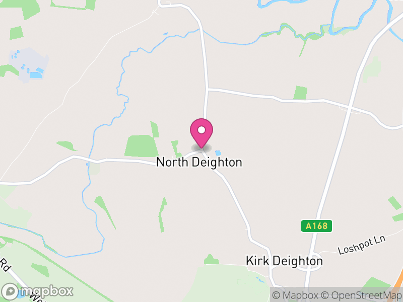Map of North Deighton, North Yorkshire