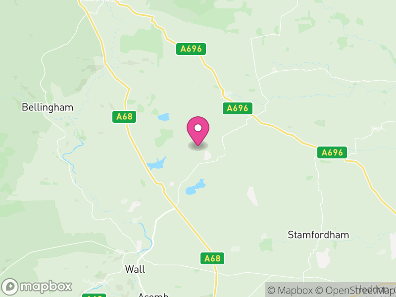 Map of North East, England