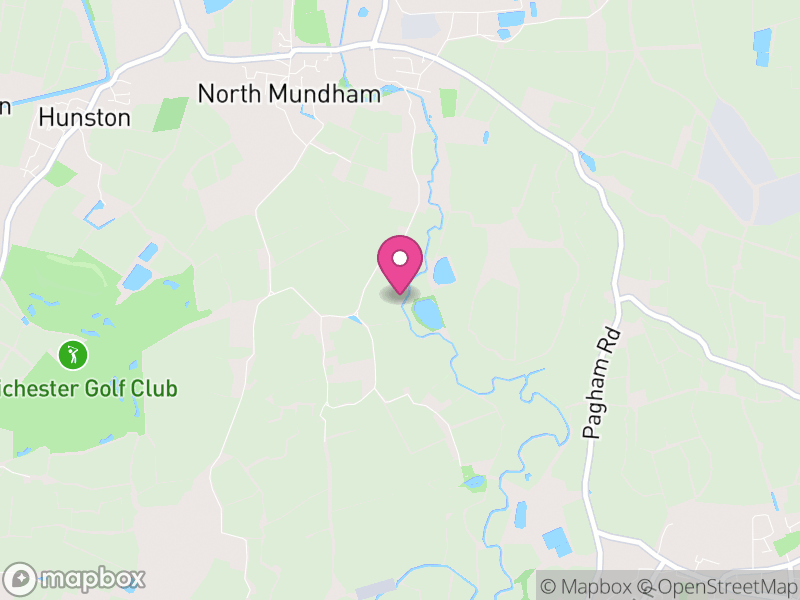 Map of North Mundham, Chichester