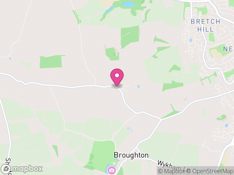 Map of North Newington, Cherwell