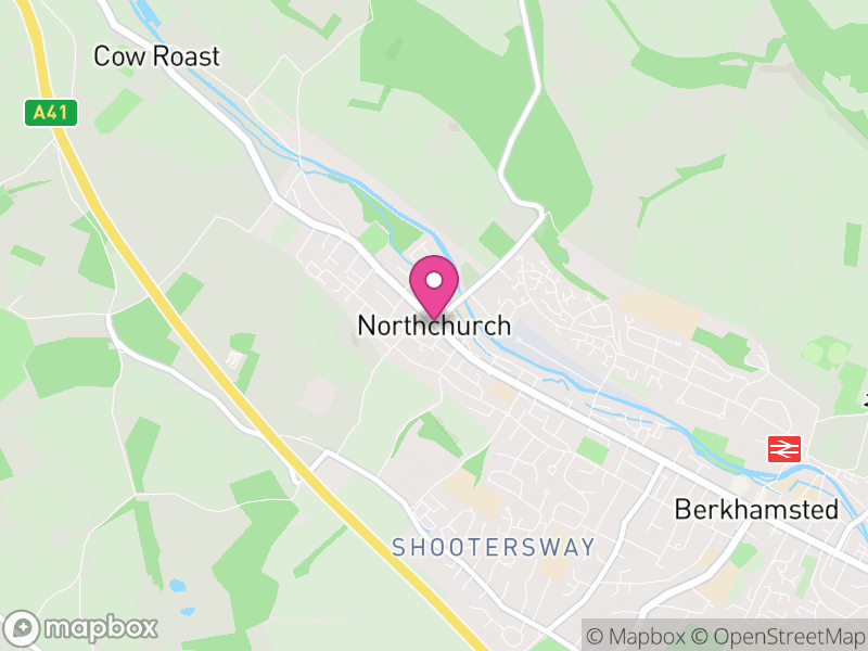 Map of Northchurch, Dacorum