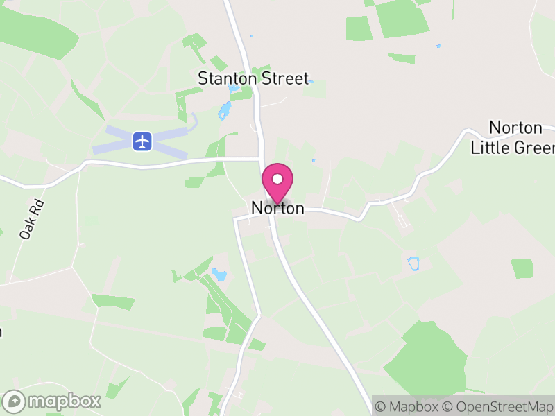 Map of Norton, Mid Suffolk