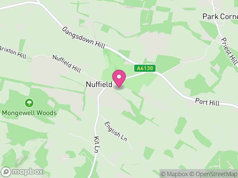 Map of Nuffield, South Oxfordshire