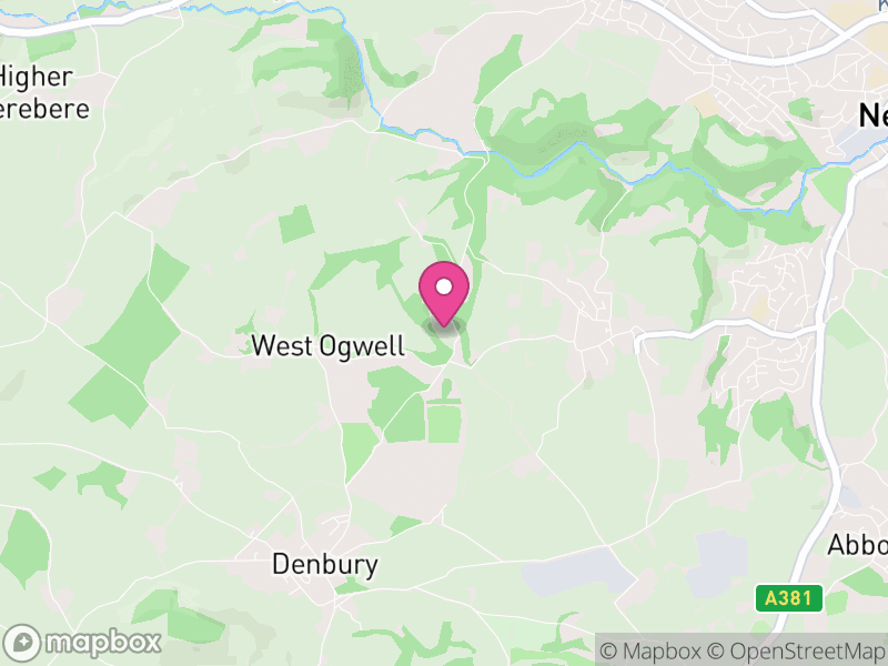 Map of Ogwell, Teignbridge
