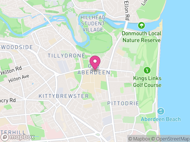 Map of Old Aberdeen, Aberdeen