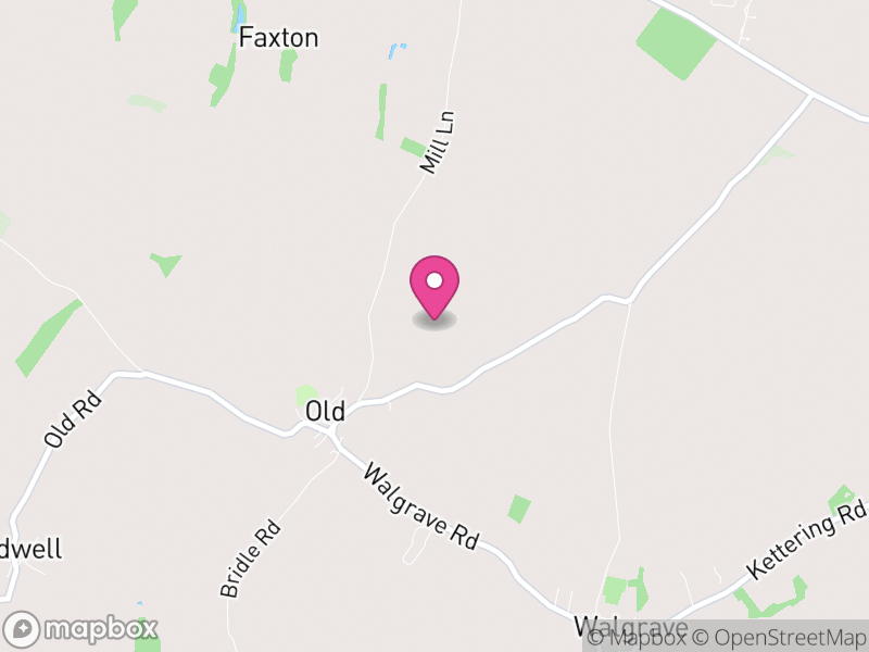 Map of Old, West Northamptonshire