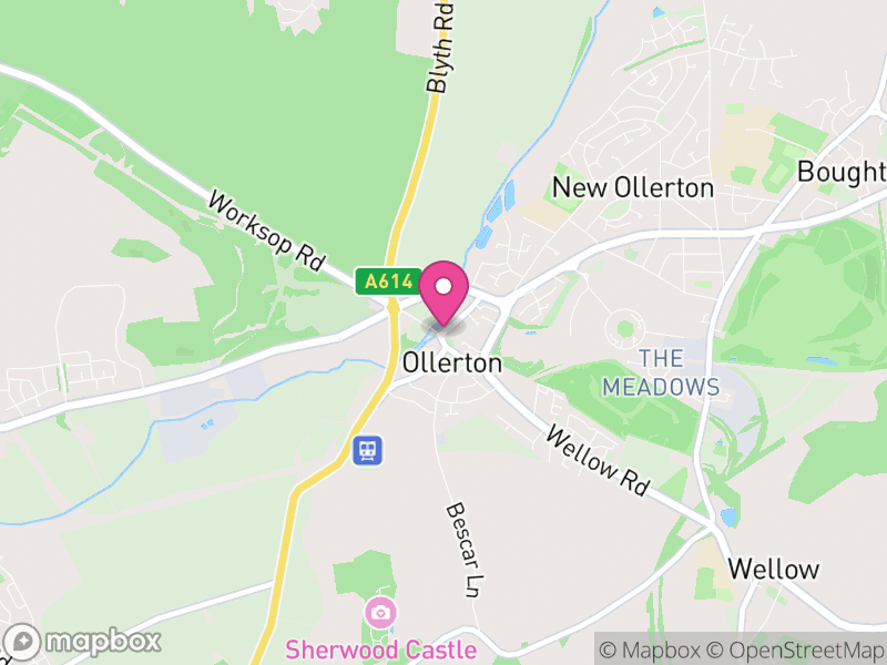 Map of Ollerton, Cheshire East