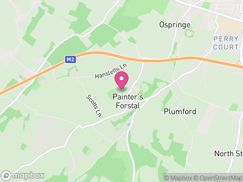 Map of Ospringe, Swale