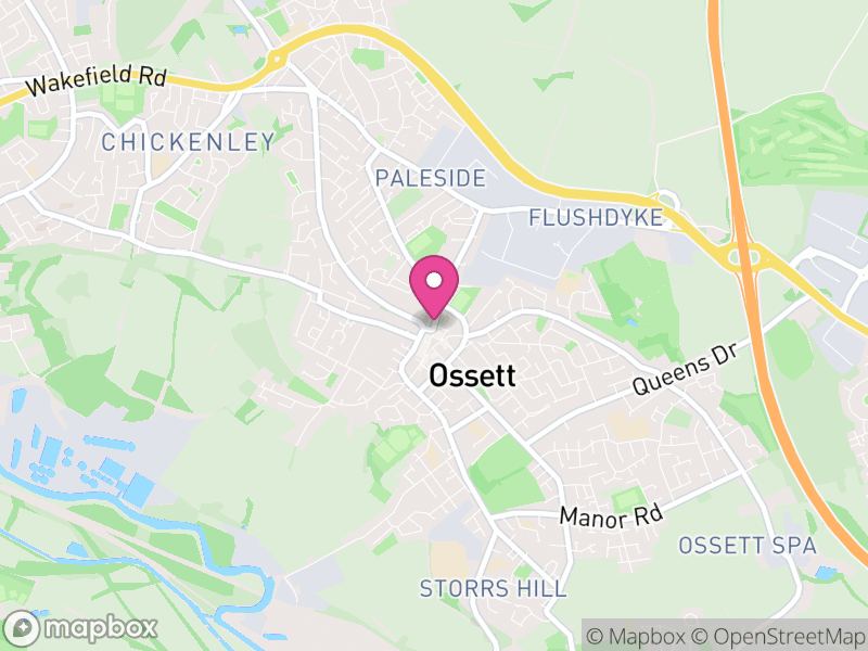 Map of Ossett