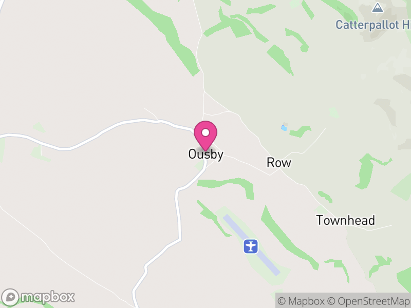 Map of Ousby, Westmorland and Furness