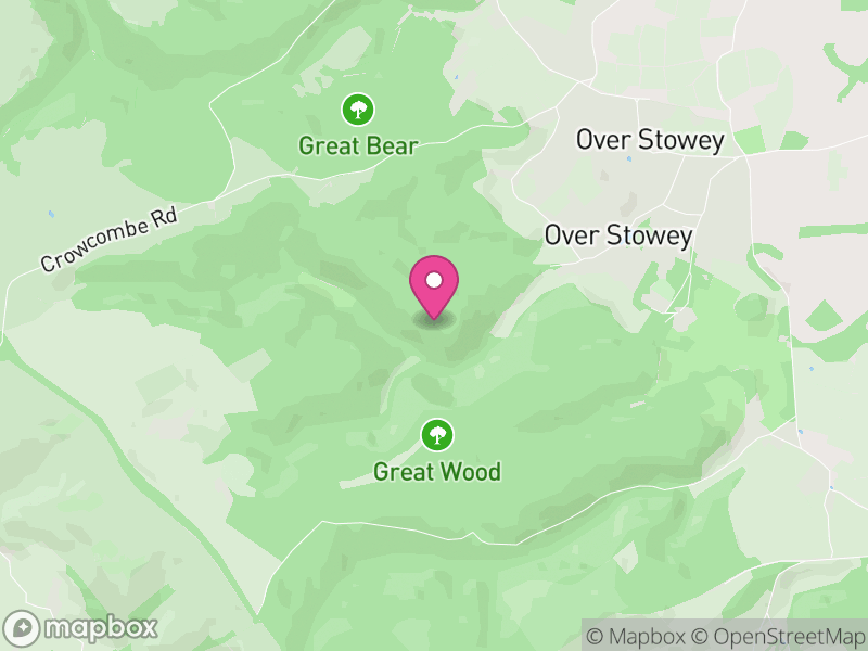 Map of Over Stowey, Somerset