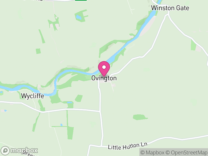 Map of Ovington, County Durham