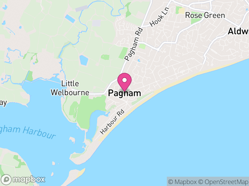 Map of Pagham, Arun