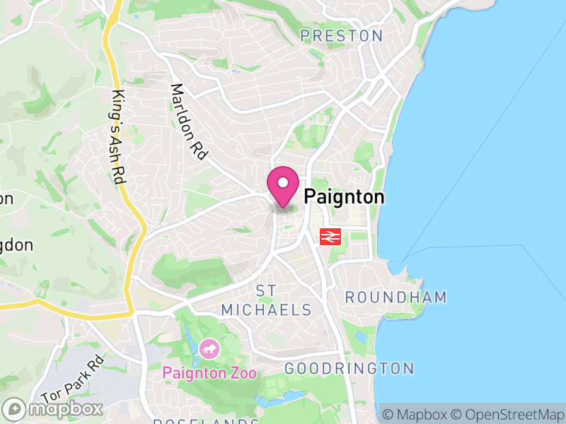 Map of Paignton