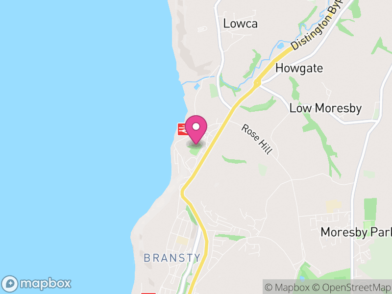 Map of Parton, Cumberland