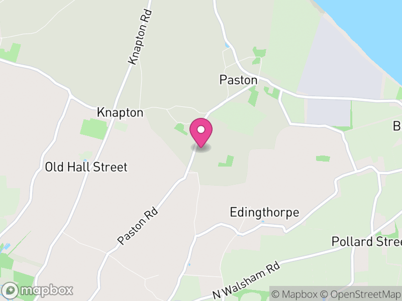 Map of Paston, North Norfolk