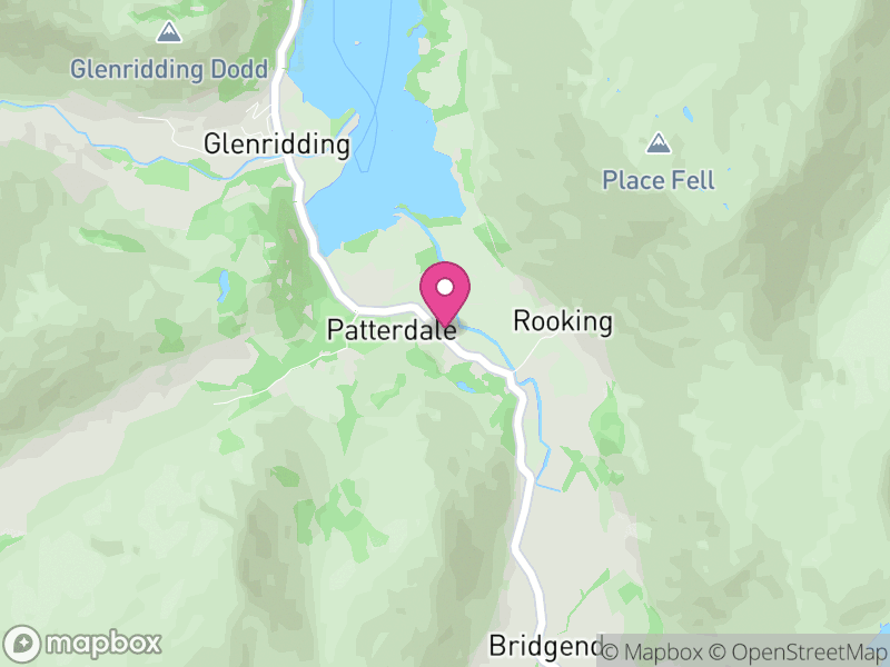 Map of Patterdale, Westmorland and Furness