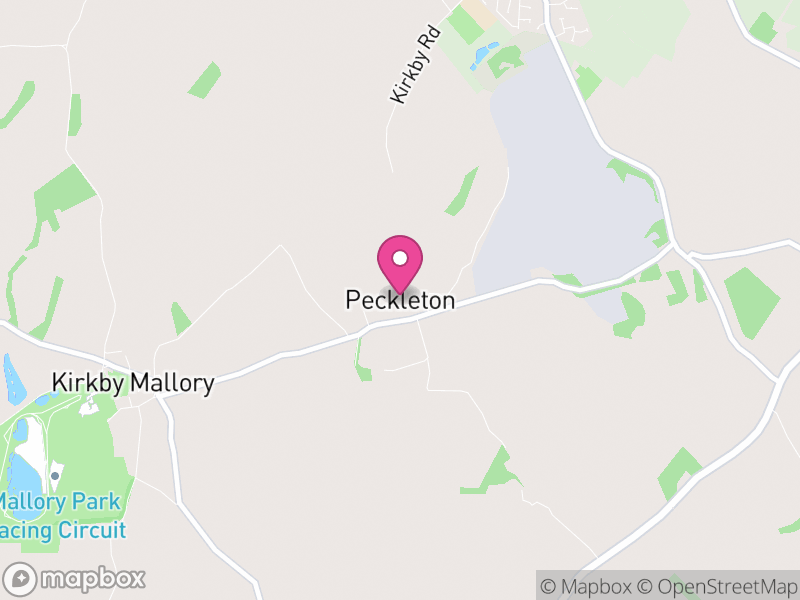 Map of Peckleton, Hinckley and Bosworth