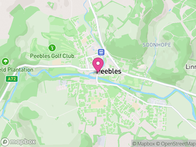 Map of Peebles