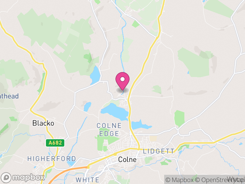 Map of Pendle, Lancashire