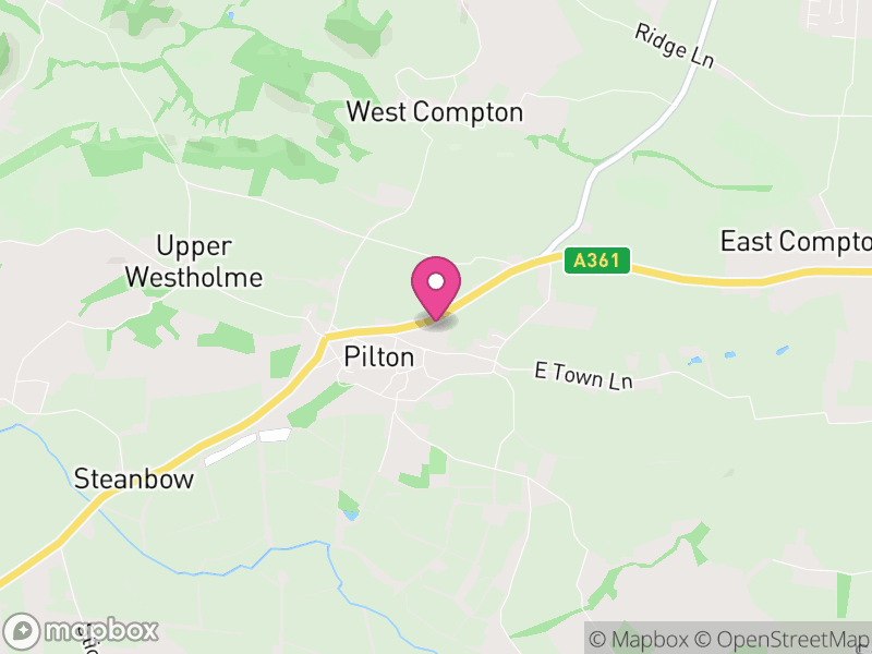 Map of Pilton, Somerset