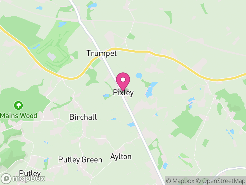 Map of Pixley, Herefordshire