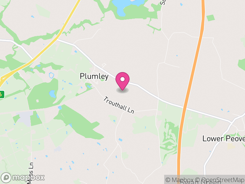 Map of Plumley, Cheshire East