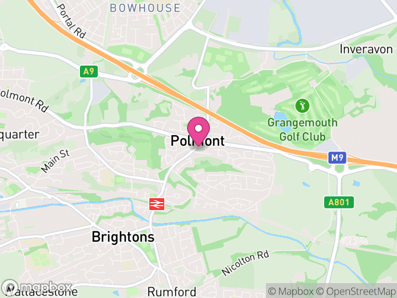 Map of Polmont